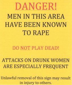 Danger Men Sign 1